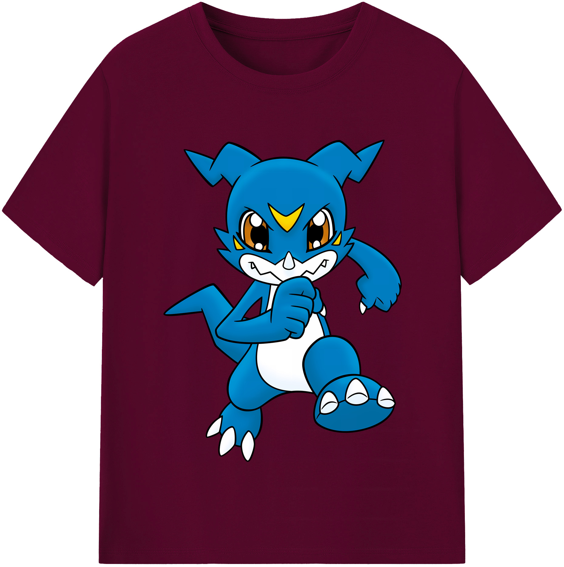 （画像用） Digimon デジタルモンスター/デジモン レディースカジュアルプリントTシャツ（綿100％）